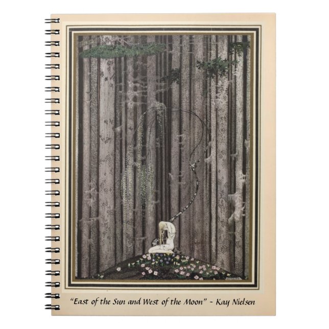 Carnet Seul au milieu des bois Kay Nielsen (Devant)