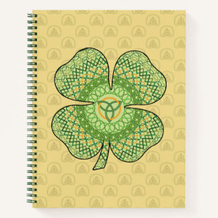 Carnet Shamrock Celtique