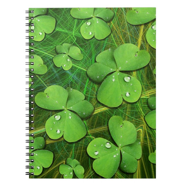 Carnet Shamrock vert St Patrick iPhone 5 Coque-Mate (Devant)