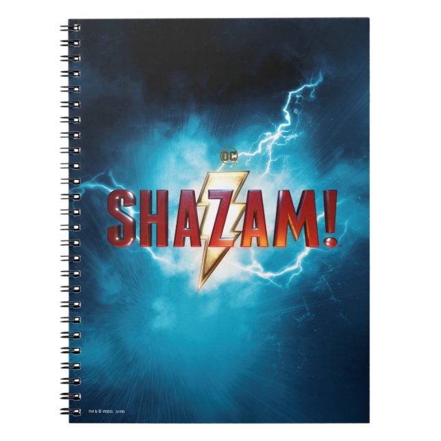 Carnet SHAZAM ! | Logo théâtral (Devant)