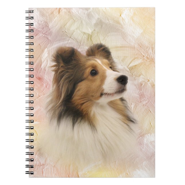 Carnet Sheltie font face (Devant)