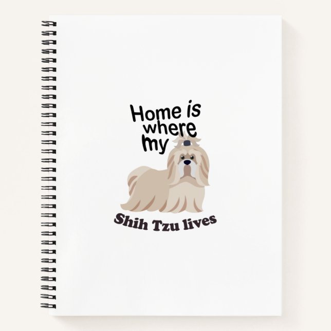 Carnet Shih Tzy Home (Devant)