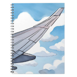Carnet Siège de fenêtre | Voyage d'avion de l'aile Sky Wa