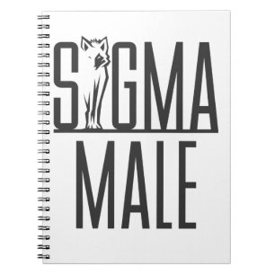 Carnet Sigma Homme Wolf Lone Loner Meme