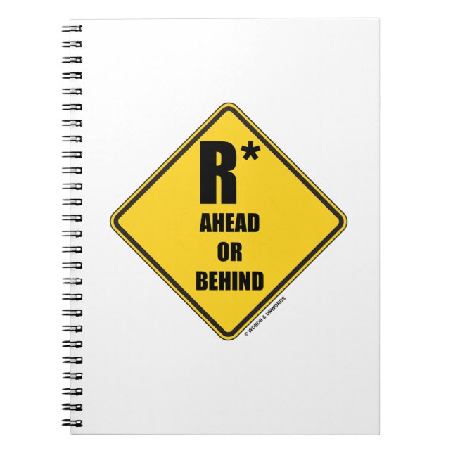 Carnet Signal D'Avertissement R-Star À L'Avant Ou Derrièr (Devant)