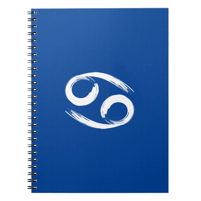 Carnet SIGNE CANCER Zodiaque Juin Juillet Été Astrologie (Devant)