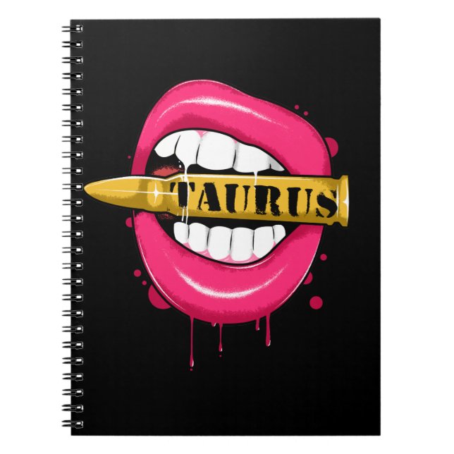 Carnet SIGNE Zodiaque Taurus Fille Anniversaire Avril Mai (Devant)