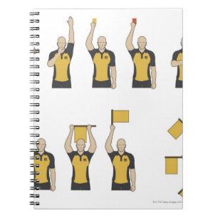 Carnet Signes des arbitres de football