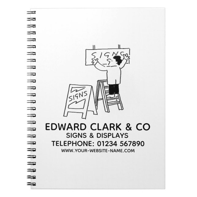 Carnet Signes et affichages (Devant)