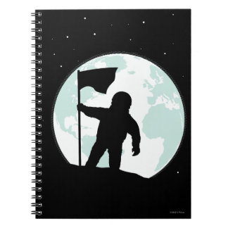 Carnet Silhouette d'astronaute
