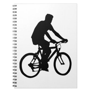 Carnet Silhouette de cycliste