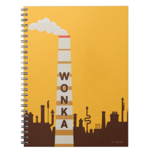 Carnet Silhouette de l'usine Wonka