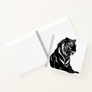 Carnet Silhouette Tiger