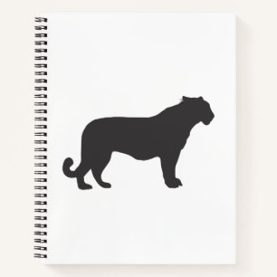Carnet Silhouette Tiger