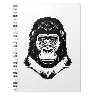 Carnet Silhouettes minimalistes de singes