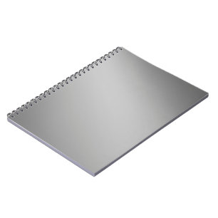 Carnet Silver gris clair de lune ombre effet