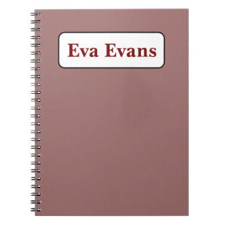 Carnet Simple et élégant