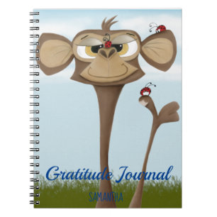 Carnet Singe idiot et coccinelles