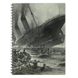 Carnet Sinking RMS Titanic