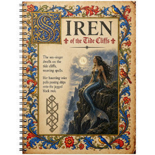 Carnet Sirène, Art du Bestiaire Médiéval