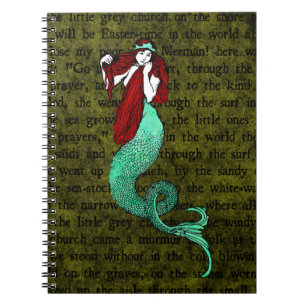 Carnet Sirène vintage