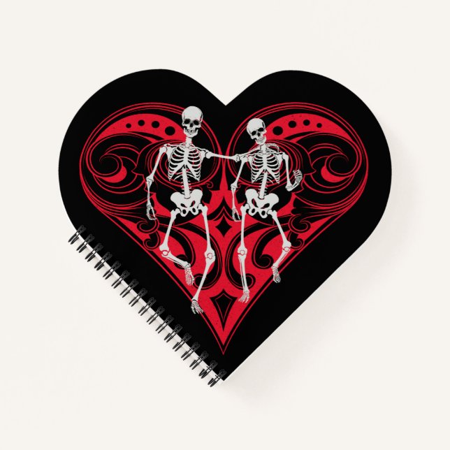 Carnet Skeleton Couple (Devant)