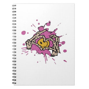 Carnet Skeleton Hand Heart Show Classic