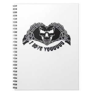 Carnet Skeleton Hands Skull, Halloween Design Pour Backgr