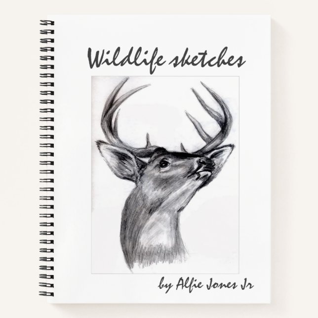 Carnet Sketch Book - Wildlife Sketches (Devant)