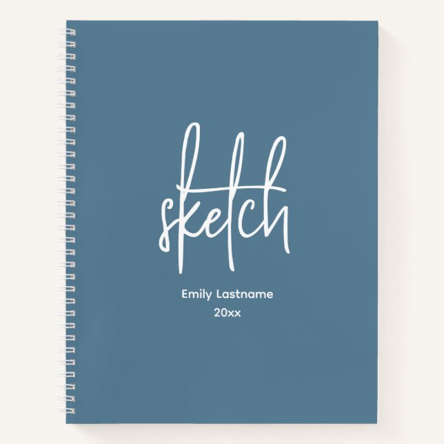 Carnet Sketch Sketchbook personnalisé (Devant)