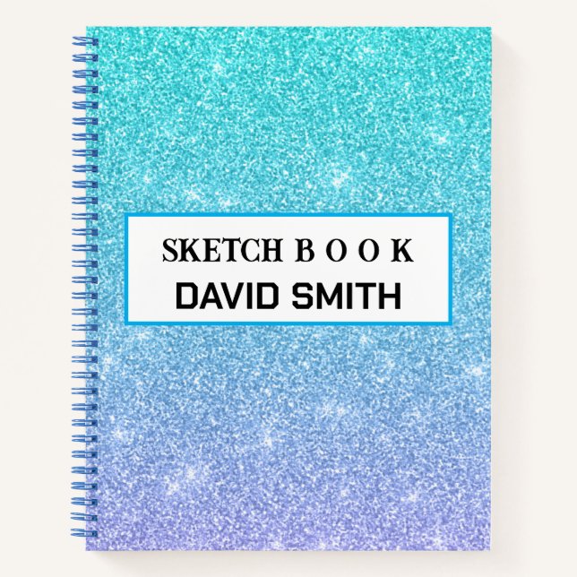 Carnet Sketchbook de Parties scintillant moderne p (Devant)