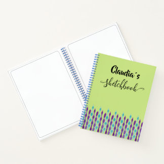 Carnet Sketchbook with name