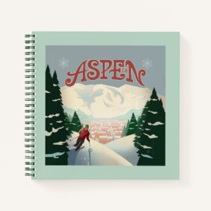 Carnet Skier d'Aspen Colorado