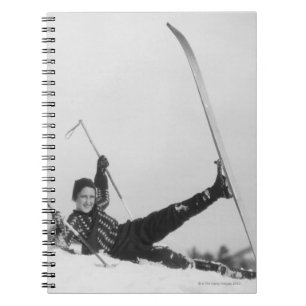 Carnet Skieur 2 de femme