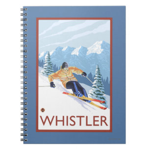 Carnet Skieur de neige - Whistler (Colombie-Britannique) 