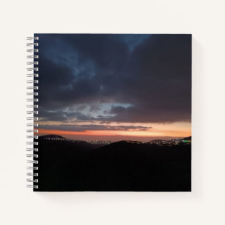 Carnet sky at night ,Spiral Notebook