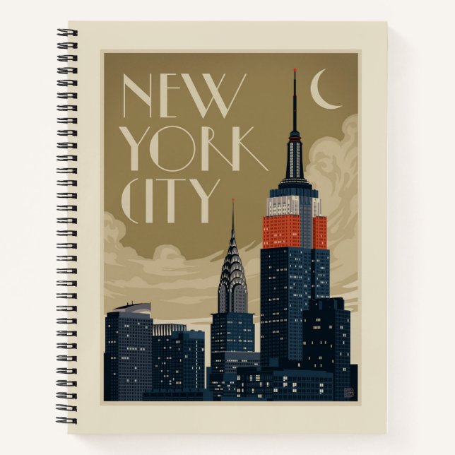 Carnet Skyline de New York (Devant)