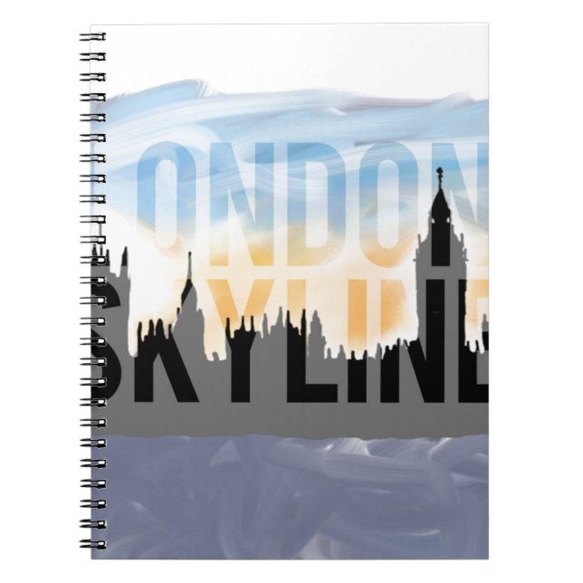 Carnet Skyline LONDON (Devant)