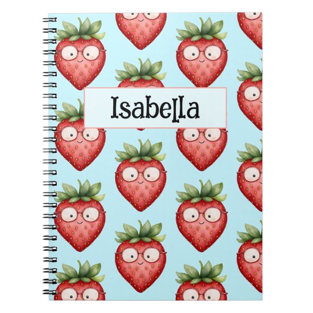 Carnet Smart Fraise  (Devant)