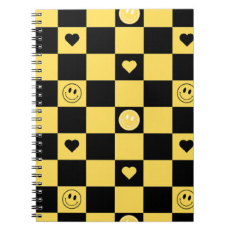 Carnet Smile black and yellow