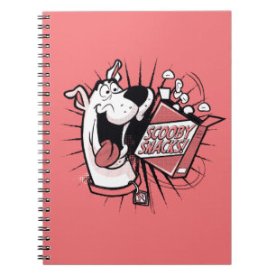 Carnet Snacks Scooby Doo demi-teinte Scooby
