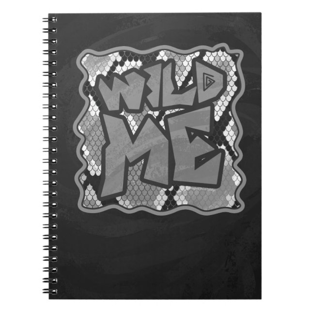 Carnet Snake Yellow et Gold Print (Devant)