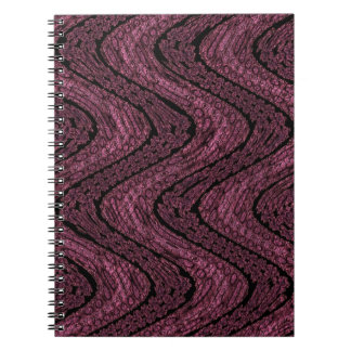 Carnet Snakeskin rose