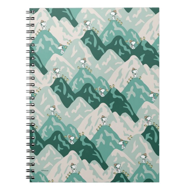 Carnet Snoopy Grand Motif extérieur (Devant)