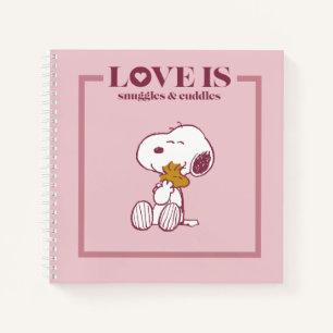 Carnet Snoopy & Woodstock - L'amour c'est des lunettes et