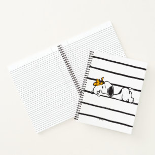Carnet Snoopy & Woodstock Smile Giggle Laugh