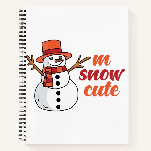 Carnet Snow Spiral Notebook (Devant)
