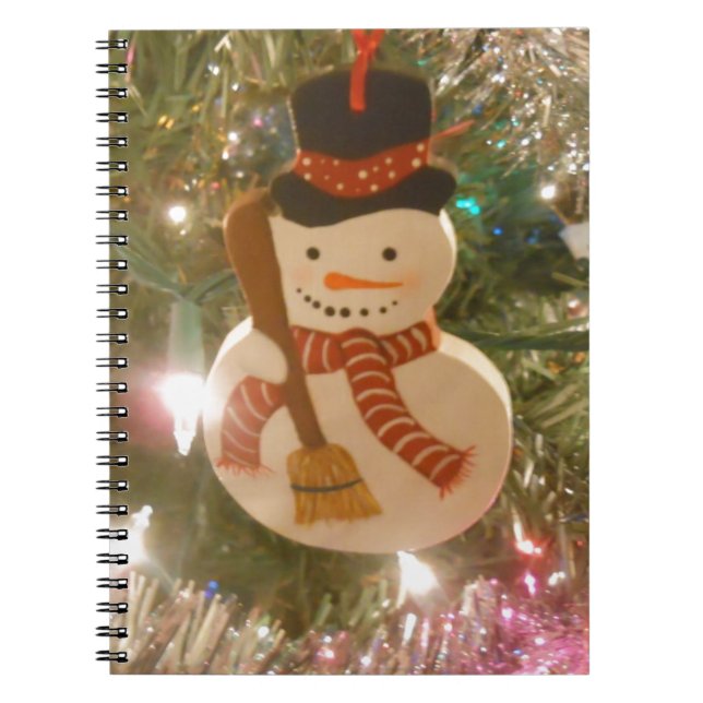 Carnet Snowman (Devant)