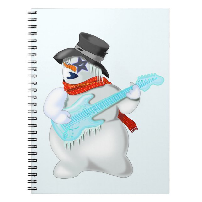 Carnet Snowman (Devant)