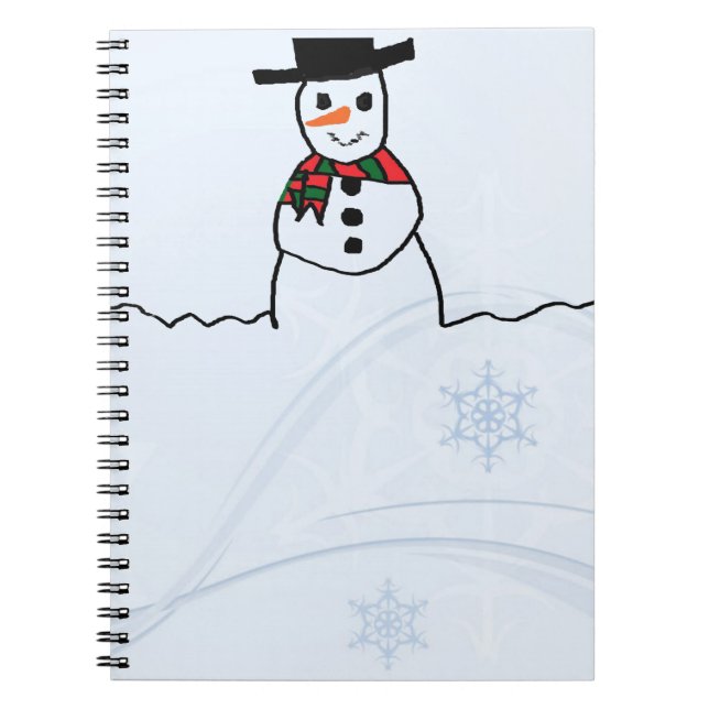 Carnet Snowman (Devant)